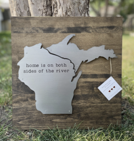 made with love by laurie Wisconsin/UP Both Sides of the River