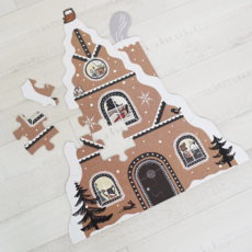 Wee Gallery Gingerbread House Floor Puzzle