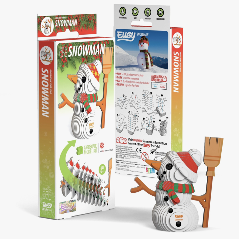 3D Snowman Puzzle