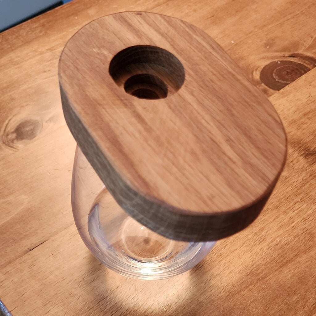 Machined Artistry Wood Whiskey Smoker