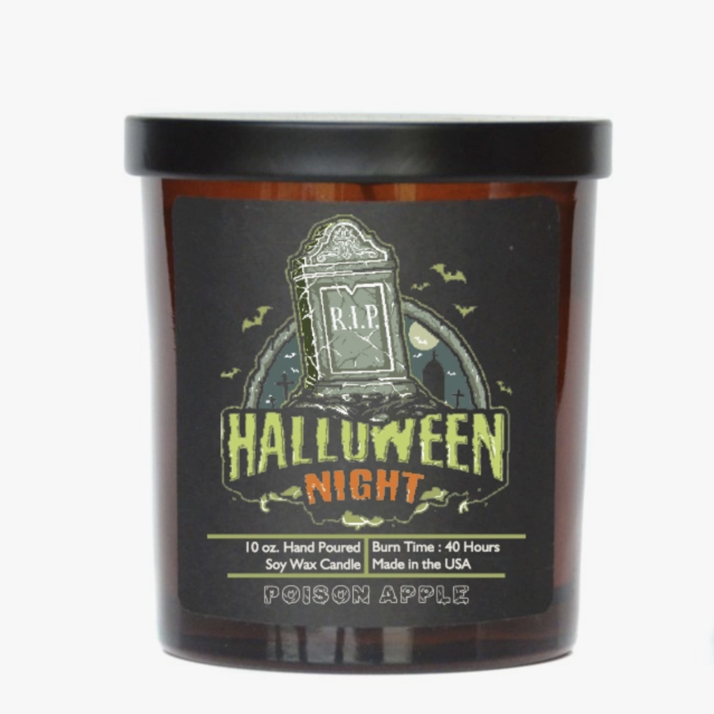 Halloween Night Soy Wax Candle - Drunk-O-Lantern