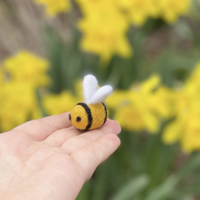 Felt Bumble Bee