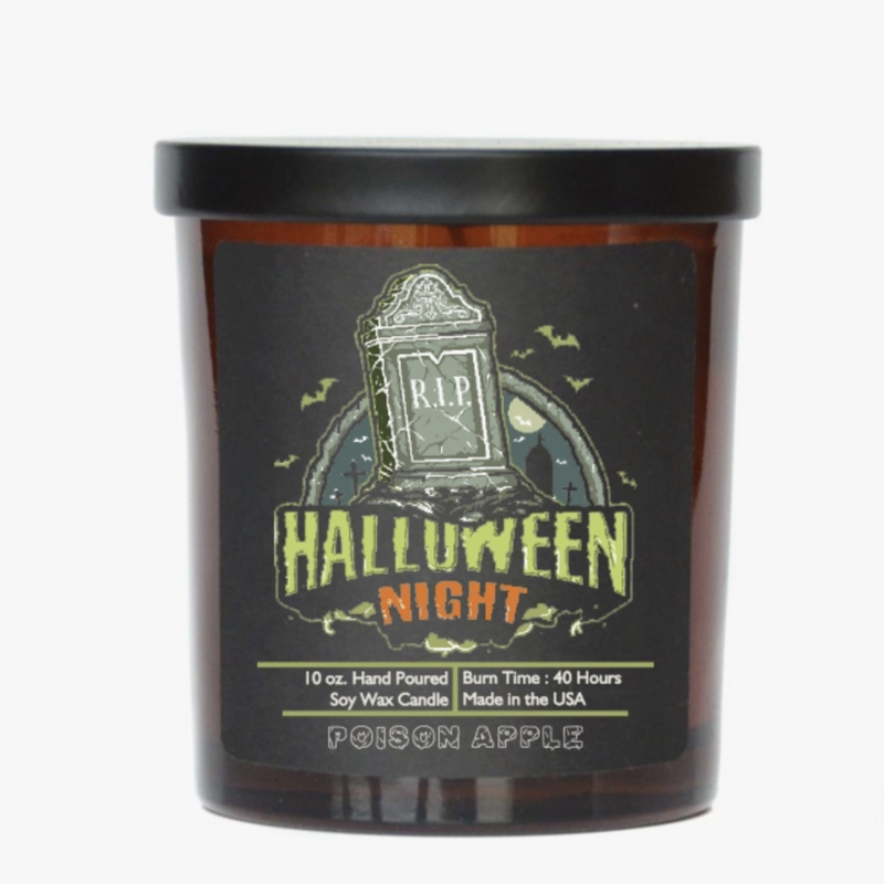 Driftless Studios Halloween Night Soy Wax Candle - Poison Apple