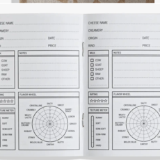 33 Pieces of Cheese Tasting Notebook