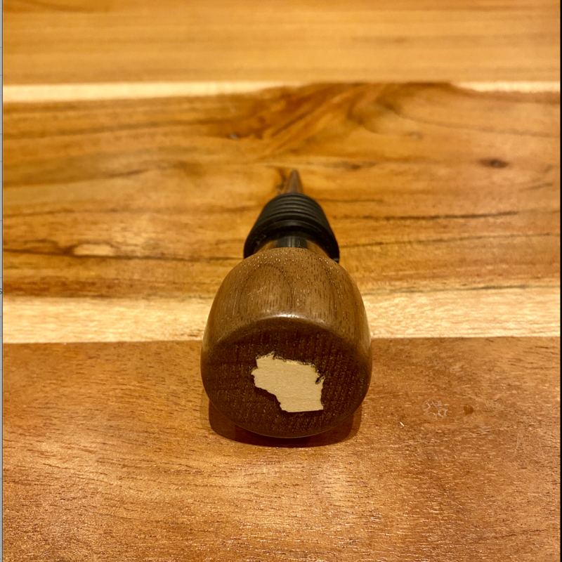 Autumn Woods Collective Wisconsin Handmade Wine Stopper
