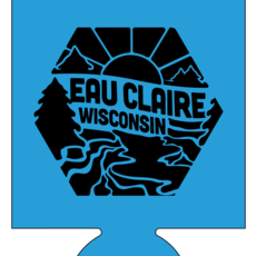 Volume One Eau Claire Hex Koozie