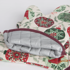Now Designs by Danica Oven Mitt -Good Tidings