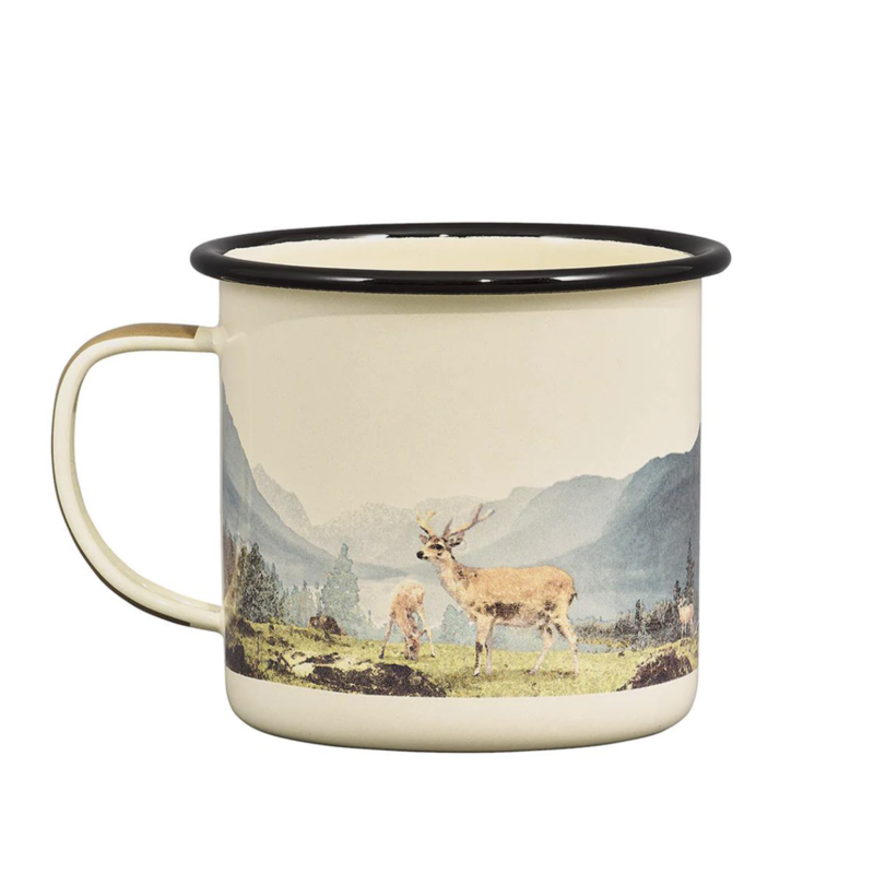 Gentlemen's Hardware Enamel Mug - Deer