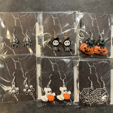 Dangle Shape Halloween Earrings (Assorted)