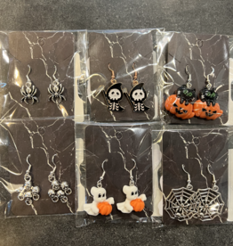 Maddie Branco Dangle Shape Halloween Earrings (Assorted)