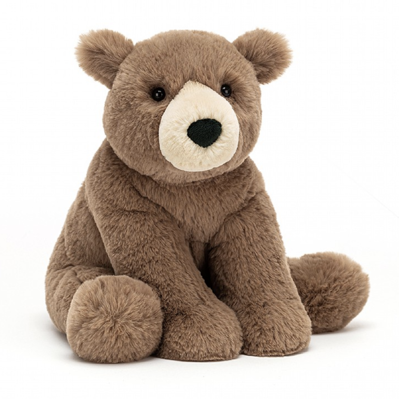 Jelly Cat Plush Animal - Small Brown Bear