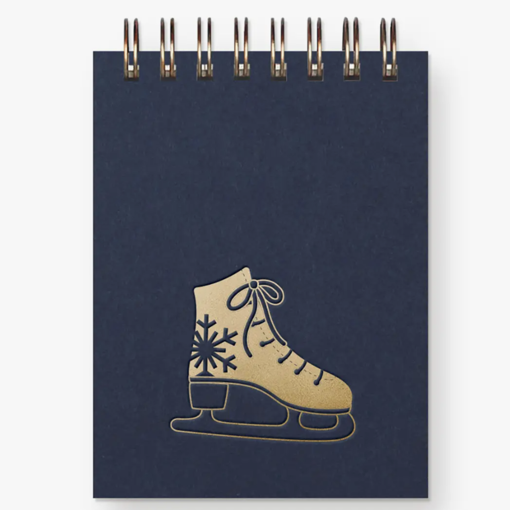 Volume One Ice Skate Mini Jotter Notebook