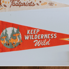 Good & Well Supply Co. Keep Wilderness Wild Pennant