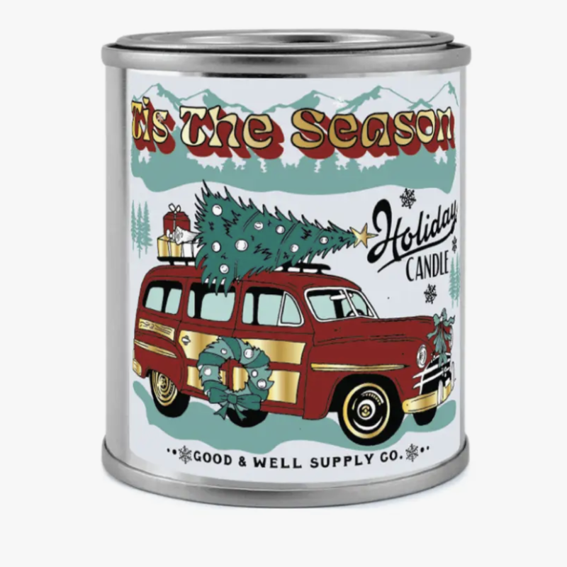 Good & Well Supply Co. Tis the Season Holiday Candle
