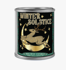 Winter Solstice Holiday Candle