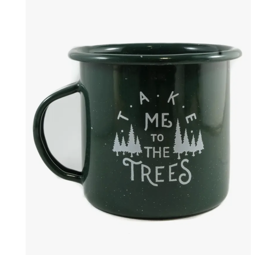 The Trees Enamel Mug 12oz