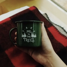 The Trees Enamel Mug 12oz