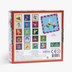 Woodland Holiday Little Square Memory Game