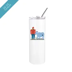Creative Compass Insulated Tumblers - 20 oz. Paul Bunyan + Babe