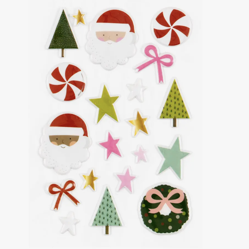 Holiday Puffy Stickers