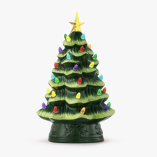 Mr. Christmas Nostalgic Ceramic  Christmas Tree (12")