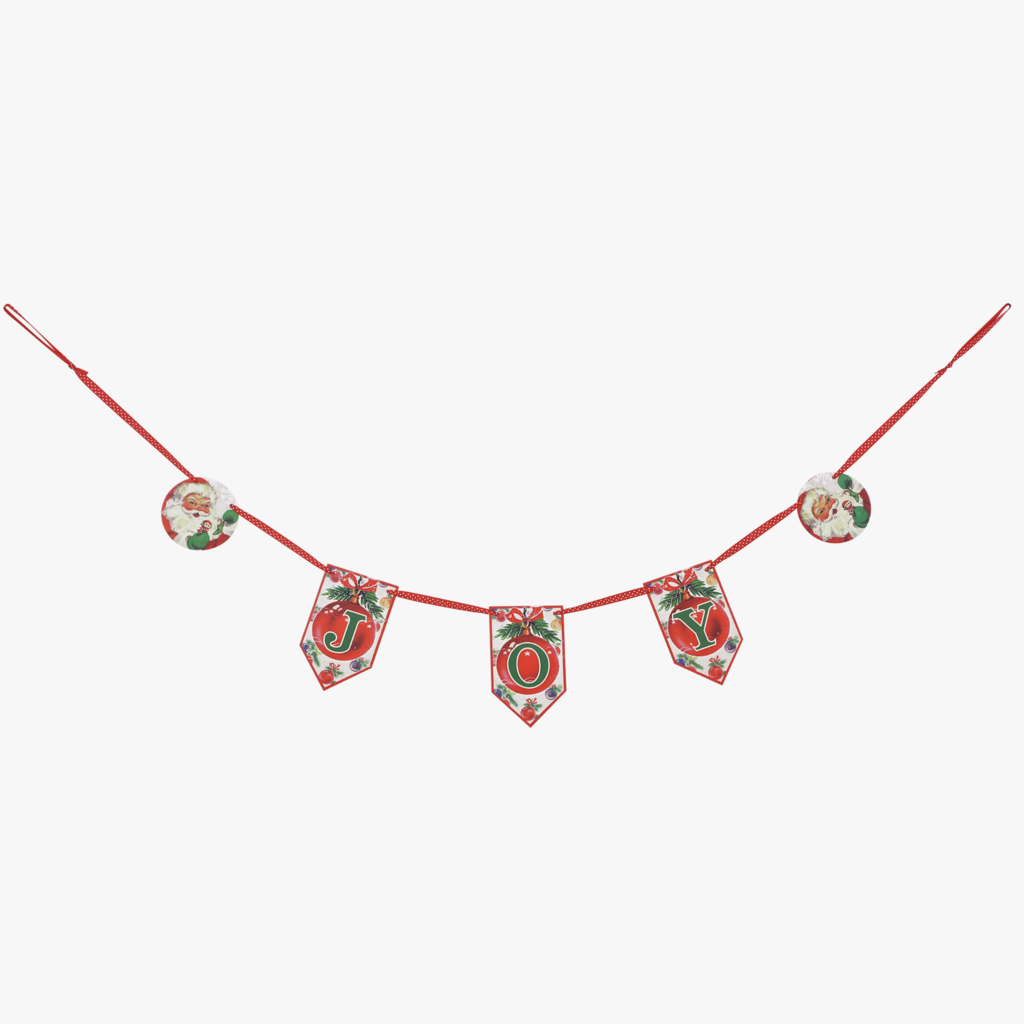 Mr. Christmas Vintage Banner - Joy