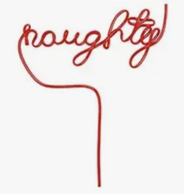 Santa Barbara Design Studio by Creative Brands Word Straw - Naughty