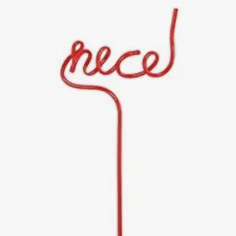 Word Straw - Nice