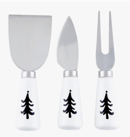 Volume One Holiday Cheese Knives Book Box - Set of 3