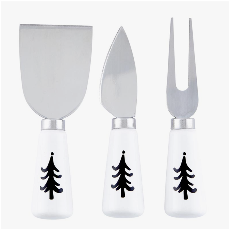 Volume One Holiday Cheese Knives Book Box - Set of 3