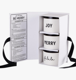 Volume One Holiday Dip Bowl Book Box (Eat, Dip, & Be Merry)