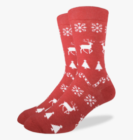 Good Luck Sock Crew Socks - Christmas Holiday