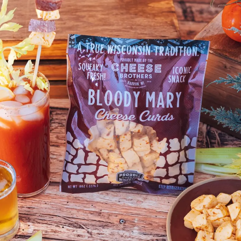 Bloody Mary Cheese Curds