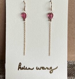 Helen Wang Jewelry 14K Gold Filled Mystic Pink Topaz Earrings