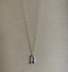 Helen Wang Jewelry Necklace - 14K Gold Filled Serling Silver Bolt