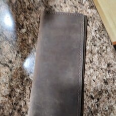 Hutch Leather Works 3x Slim Wallet - Plain