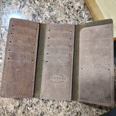 Hutch Leather Works 3x Slim Wallet - Plain