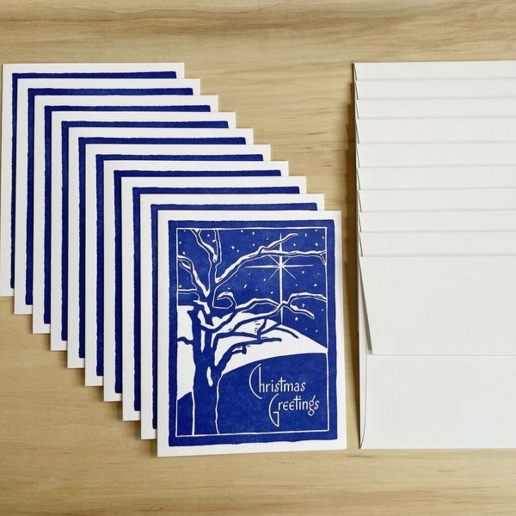 Nesja Press Greeting Card Set - Christmas Greetings