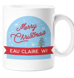 Rock Scissor Paper Eau Claire Merry Christmas - Mug