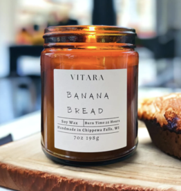 Vitara Soy Candle - Banana Bread (7oz.)