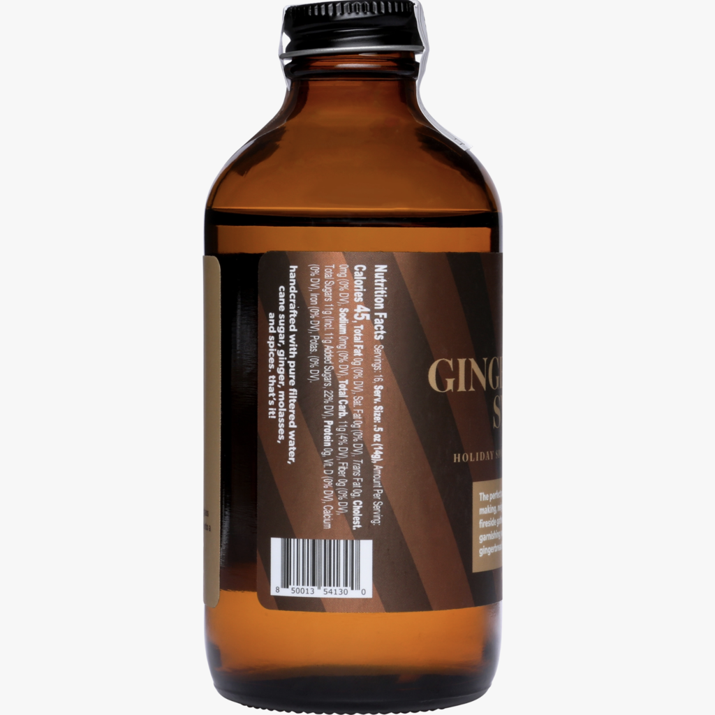 Cocktail Syrup: Gingerbread