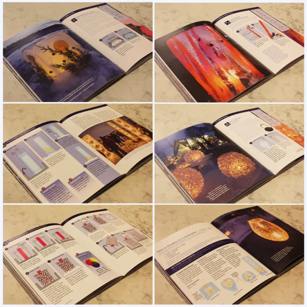 Wintercraft Ice Luminary Magic Book