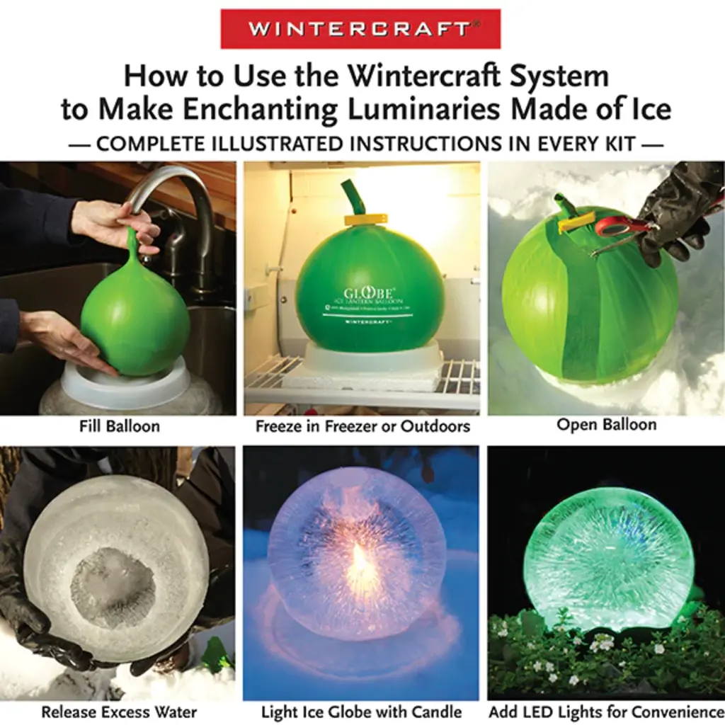 Wintercraft Globe Ice Lantern Starter Kit