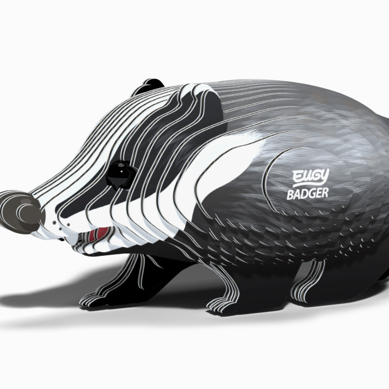 Safari Toys 3D Badger Puzzle
