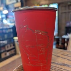 Volume One Wisconsin Map Stainless Cup (16oz.)