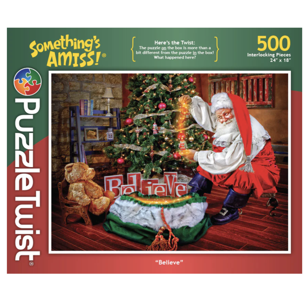 Puzzle Twist Believe Holiday Puzzle