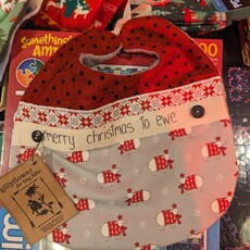 Deb Christenson Bib - Merry Christmas to Ewe