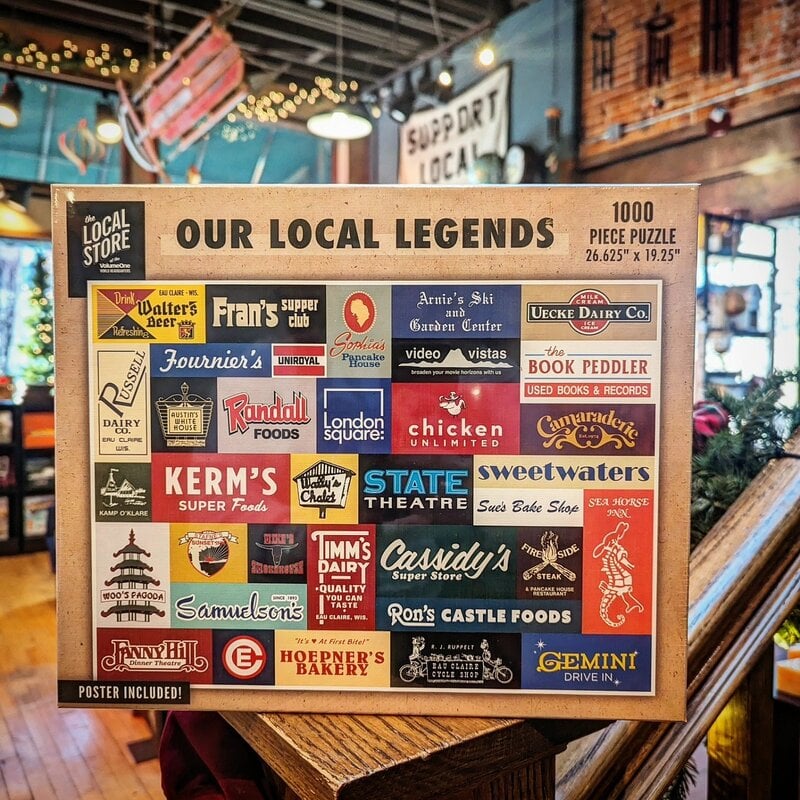 Volume One Eau Claire Local Legends Puzzle