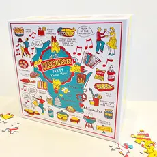 HANmade Milwaukee Puzzle - Wisconsin Party Know How 500-Piece