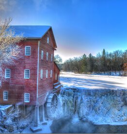 Lloyd Fleig Postcard - Early Morning At Dells Mill